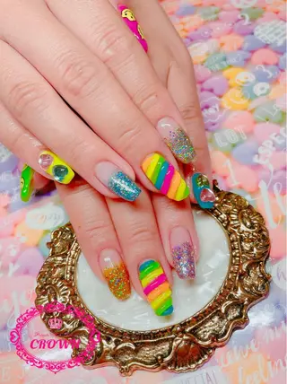 ネイル CROWN プライベートサロンのネイルデザイン