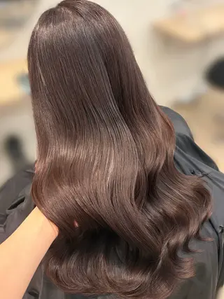 ロング カラー CHAINON×FeM#所属・名駅/sHiHo/透 明感カラー✨🎀/のヘアスタイル