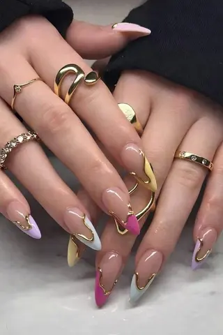 ミディアム TDnailsalon所属・T&D NailSalonのネイルデザイン