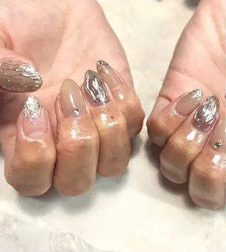 ミディアム cattleya nailのネイルデザイン