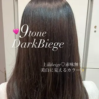 ロング カラー ヘアアレンジ レイヤーカット/ フェミニン💕/鏡のヘアスタイル