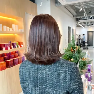 ミディアム カラー sida西院店/ 西村真夜のヘアスタイル