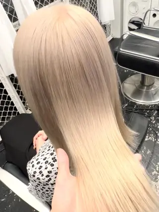 セミロング カラー ヘアアレンジ HARU//原宿🤍 リピート率NO.1のヘアスタイル