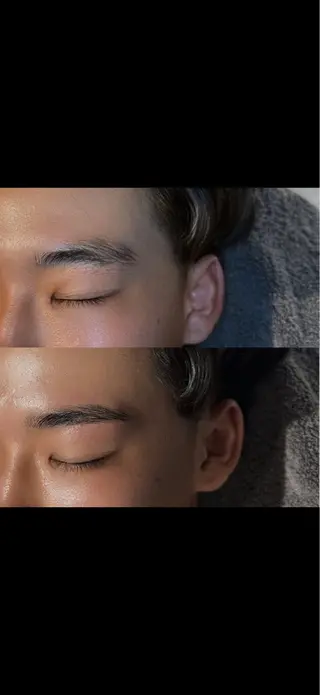 メンズ アイブロウ 自眉を活かす ayakaの眉毛・アイブロウイメージ