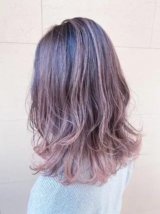 ミディアム レイヤーカット 川田くるみのヘアスタイル