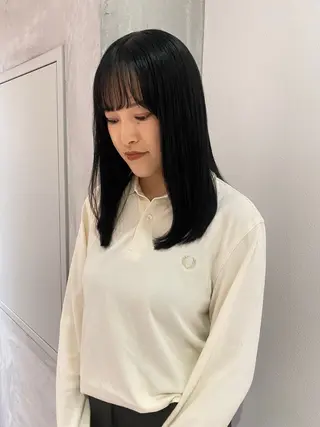 ロング いとう ほのかのヘアスタイル