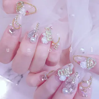 ネイル 梅田🦄中崎町🩵 u n o 0 1のネイルデザイン