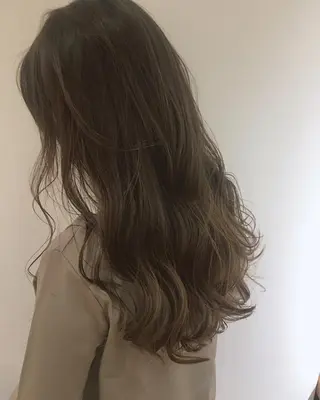 ロング カラー 透明感/レイヤー🎀 春カラー/エリコ🌈のヘアスタイル