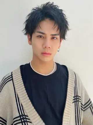 透明感カラー アンリのヘアスタイル