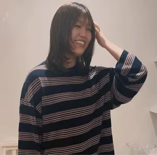 ミディアム 髪質改善/パーマ 👑水町幸基のネイルデザイン