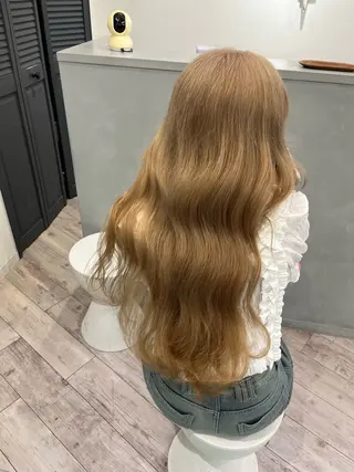 ロング ケアブリーチ🌟 ♢WATARU♢のヘアスタイル