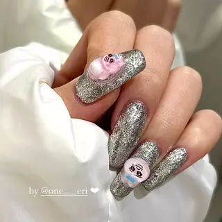 ネイル 🤎Two ERI🤎のネイルデザイン