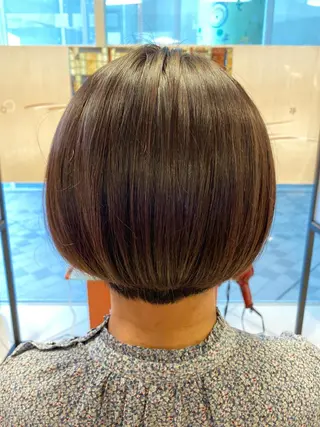 ショート へんみ みかのヘアスタイル