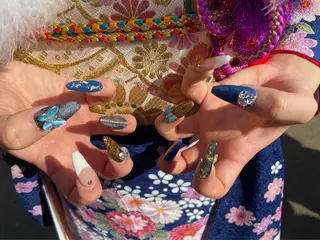 ネイル en　nail 池袋店所属・個性派🌺推しネイル 💅💞hota🐇のネイルデザイン