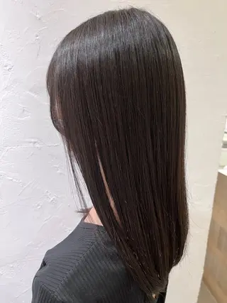 セミロング 美容室stadium 横田ジュンコのヘアスタイル
