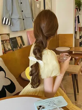 カラー 明るめカラー🌟福岡 /透明感ヘア🏹のヘアスタイル