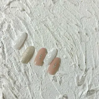 ネイル Silver Lunaのネイルデザイン