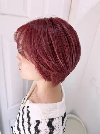 ショート カラー 中目黒✂︎店長✂︎ TOMOHIROのヘアスタイル