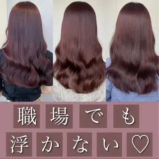 ロング カラー ブリーチなし Wカラー🩷星野翔太のヘアスタイル
