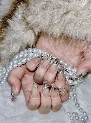 ネイル Sara/3Dチップ 長さたし専門店のネイルデザイン