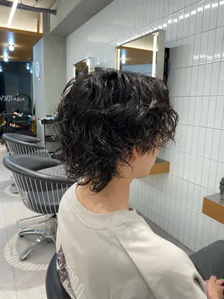 パーマ メンズ特化美容師/ すなおのヘアスタイル