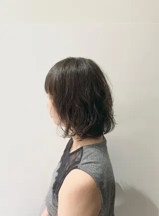 ショート ショート、ボブ/ 川鍋薫のヘアスタイル