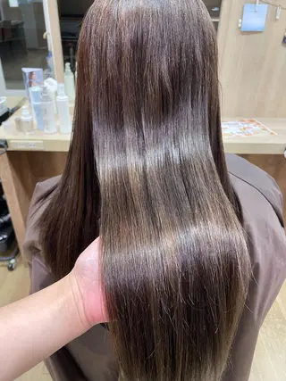 ロング カラー CRECE♪山下 琴未のヘアスタイル