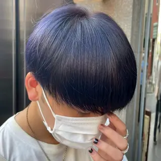 ショート カラー メンズ おがた たくむの眉毛・アイブロウイメージ