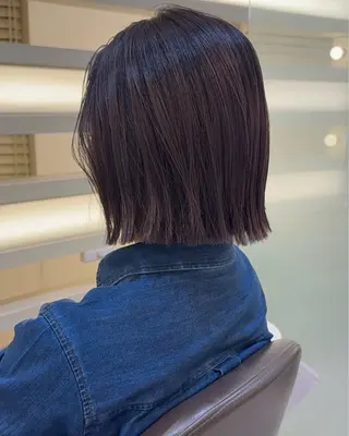 ショート カラー ボブ/ 似合わせ🥀原ちひろのヘアスタイル