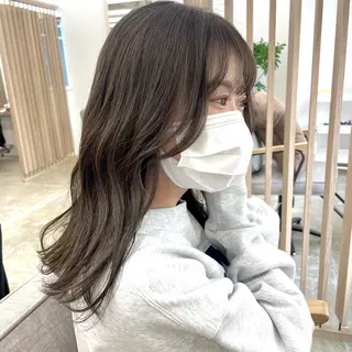 ロング カラー 肌に馴染むカラー 梅田・増田のヘアスタイル