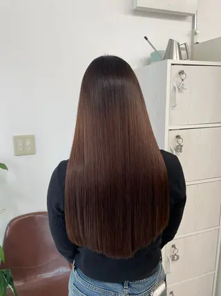 ロング luna ayane ／透明感カラーのヘアスタイル