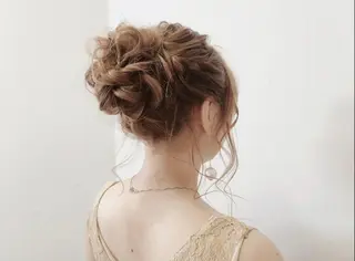 カラー ヘアアレンジ Lila's所属・minami /ヘアセットのヘアスタイル