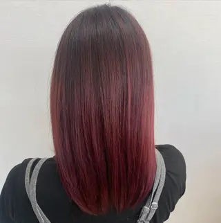 ロング カラー UNDER vr 【アンダーバー】のヘアスタイル