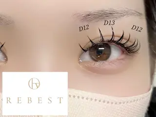 マツエク・マツパ REBEST Yuriのマツエク・マツパデザイン