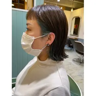 ミディアム スタイリスト まことのヘアスタイル