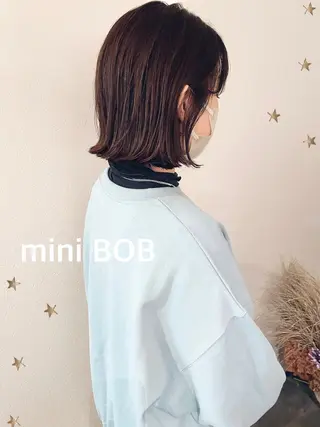 ショート カラー 市川 千夏のヘアスタイル