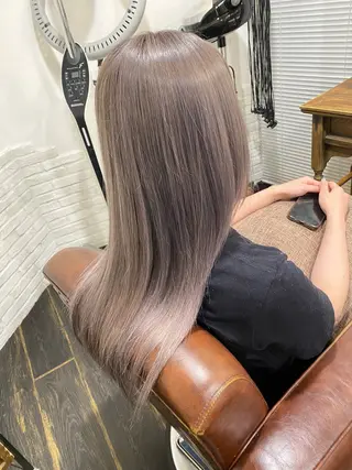 ロング カラー パーマモデル募集中 渥美翔人のヘアスタイル