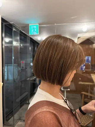 ショート 🌞アオキ サキ💫のヘアスタイル
