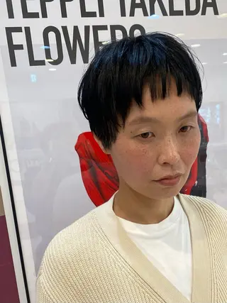 ショート 🌷ちひろ/ショート /パーマ🌷のヘアスタイル