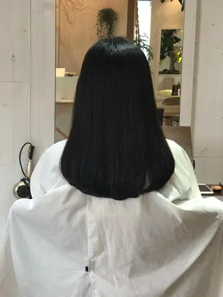 セミロング 長尾 桃佳のヘアスタイル