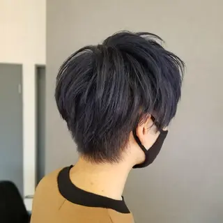 ショート メンズ カラー 水口 正登のヘアスタイル