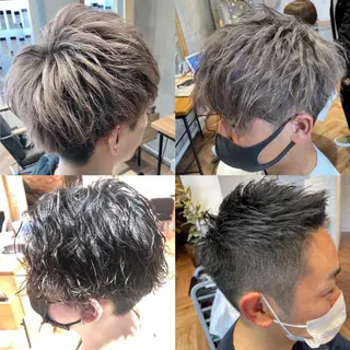 カラー メンズ 𓏸𓈒𓂃早坂 浩行𓂃𓈒𓏸のヘアスタイル