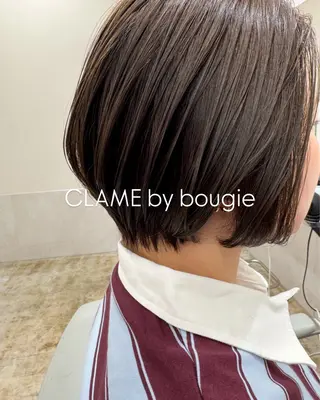ショート CALME  by bougie ENAのヘアスタイル