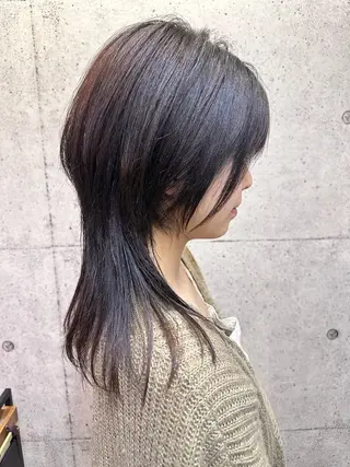 ロング ウルフ美容師🏆 MIZUKIのヘアスタイル