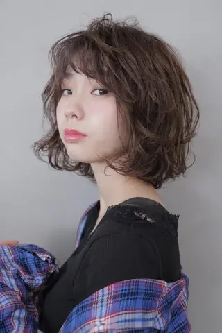 ショート パーマ 代表　土屋ヒロユキ ショートカットのヘアスタイル