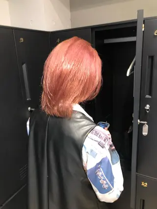 ミディアム ラフパーマ/ボブ/ 似合わせヘア/ショウのヘアスタイル