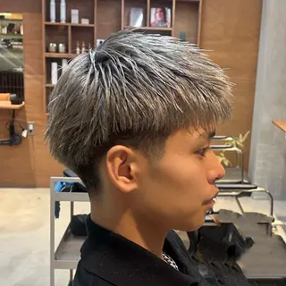 ショート メンズ メンズパーマ✨️村越 雄斗のヘアスタイル