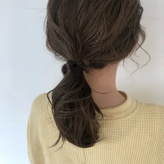 カラー ヘアアレンジ 伊藤 由季のヘアスタイル