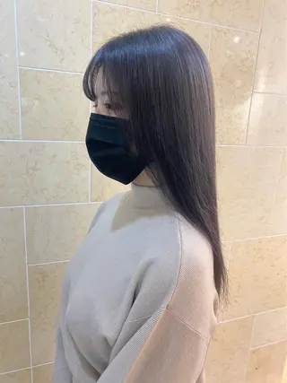 カラー 会社で浮かない ビジネスヘア/心斎橋のヘアスタイル