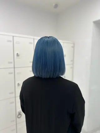 ミディアム カラー ❄最強かわいいカラー ❄️MINA❄️のヘアスタイル